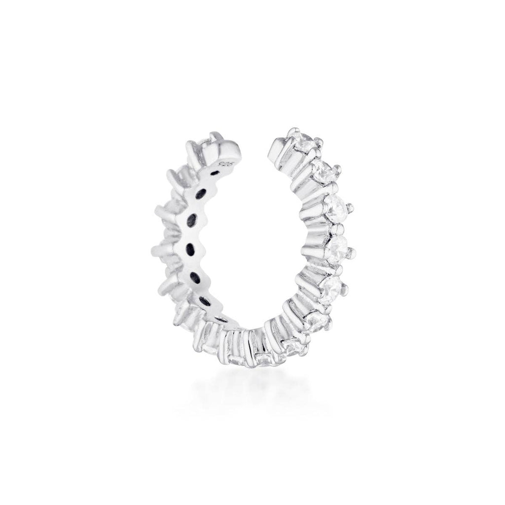Tesa Ear Cuff - Silver