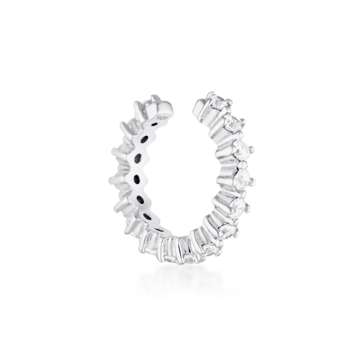 Tesa Ear Cuff - Silver