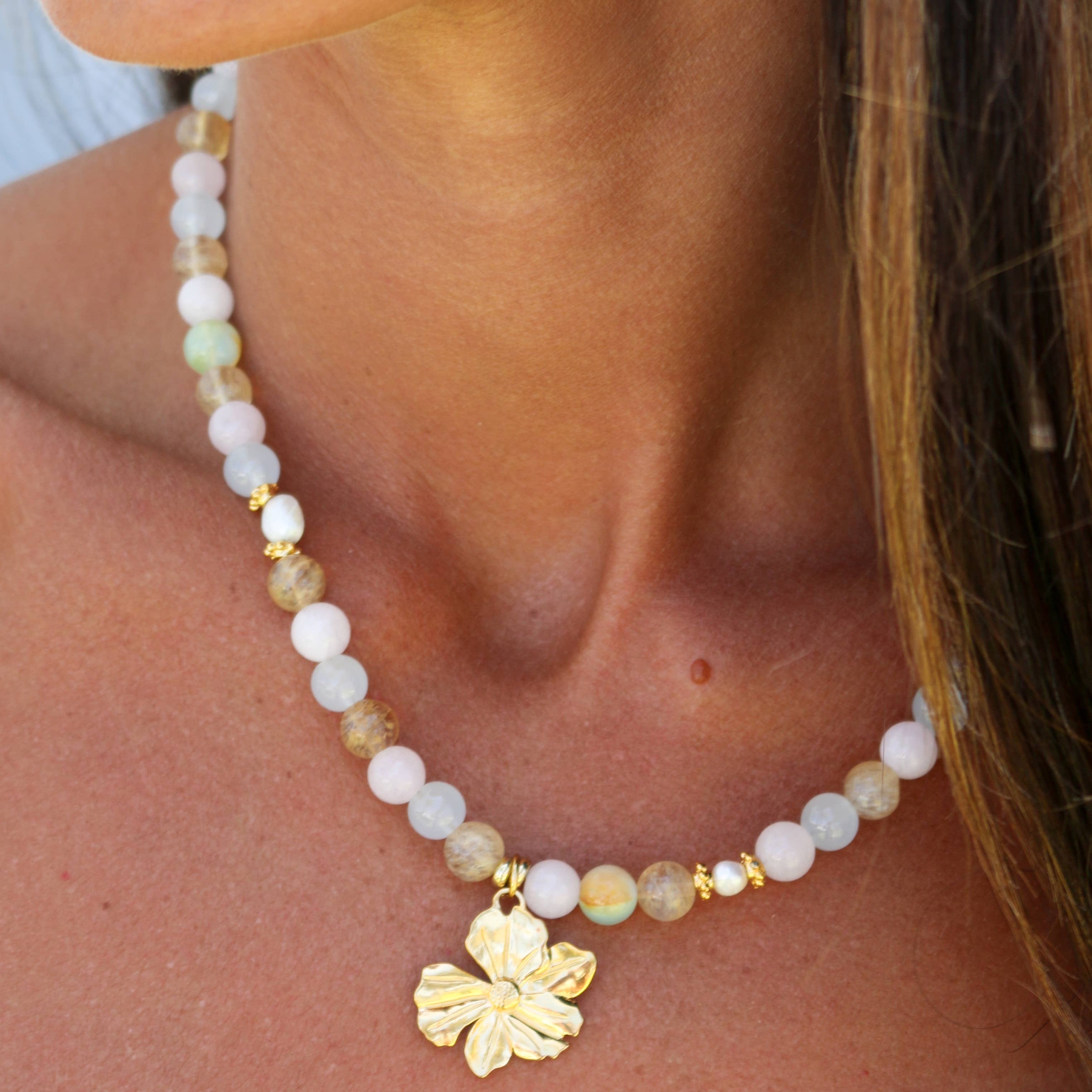 Flower Necklace 
