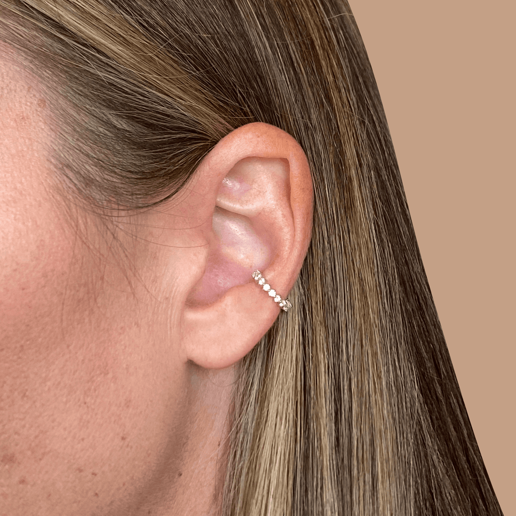 Tesa Ear Cuff - Silver