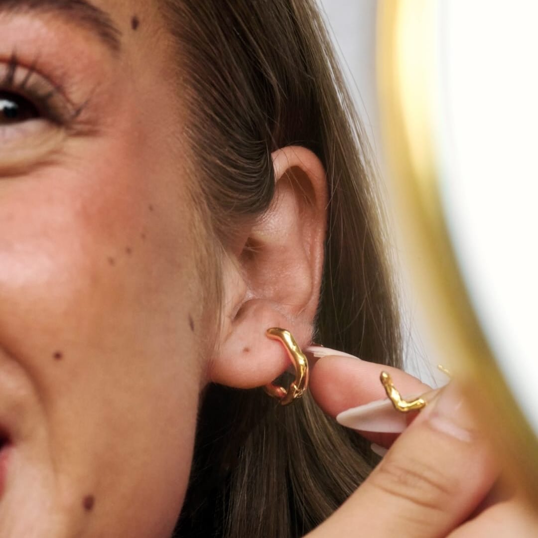 Arus Hoops - Gold