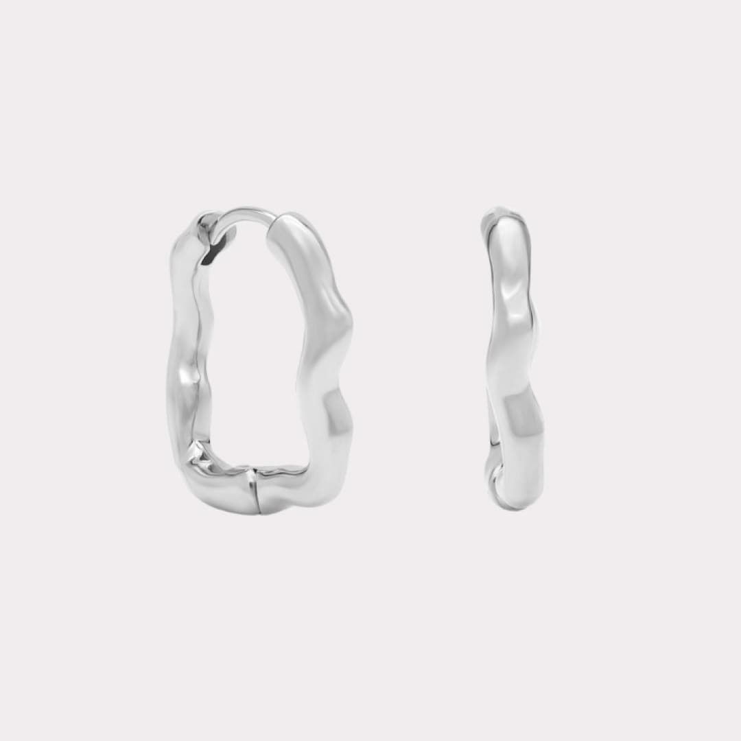 Arus Hoops - Silver