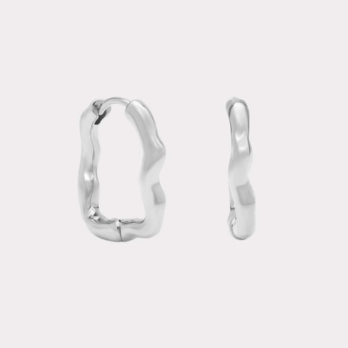 Arus Hoops - Silver