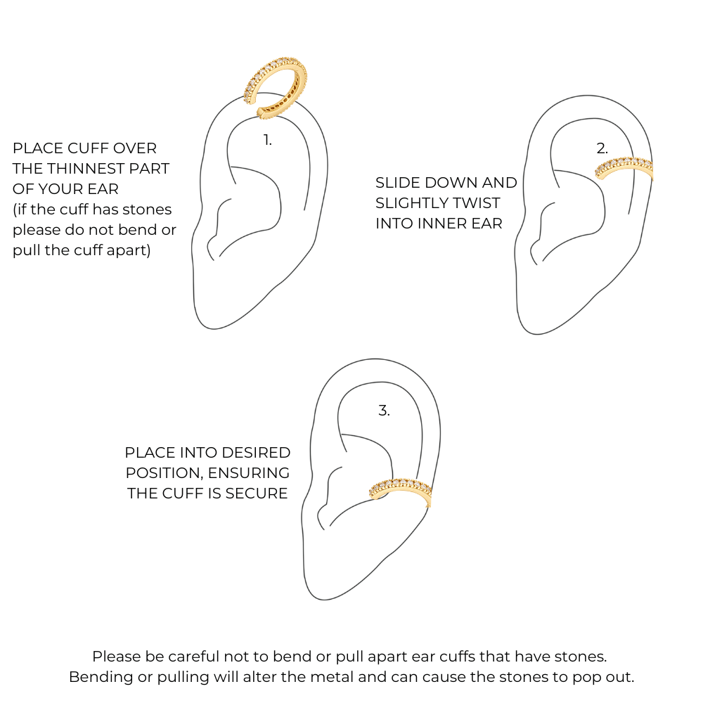 AELIA EAR CUFF | SILVER