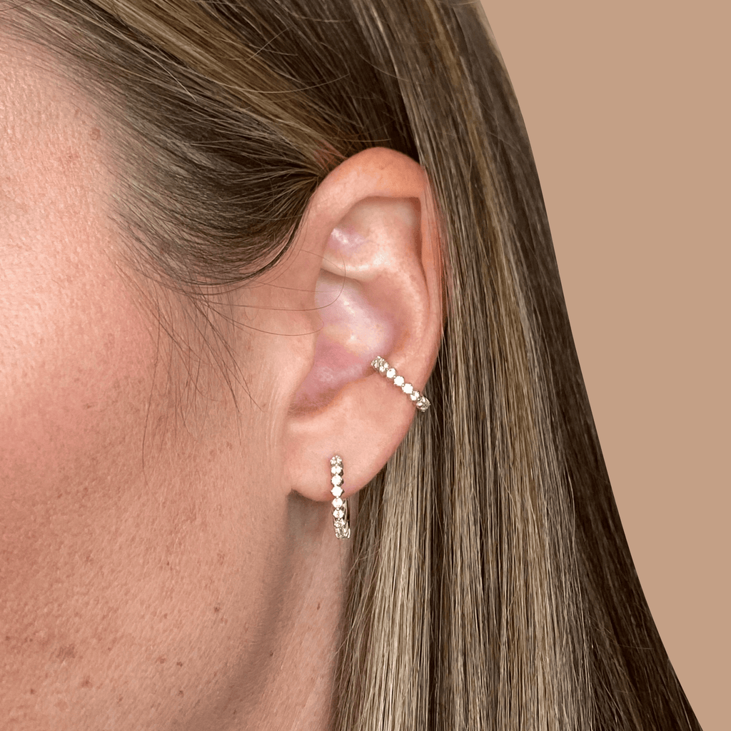 Tesa Ear Cuff - Silver