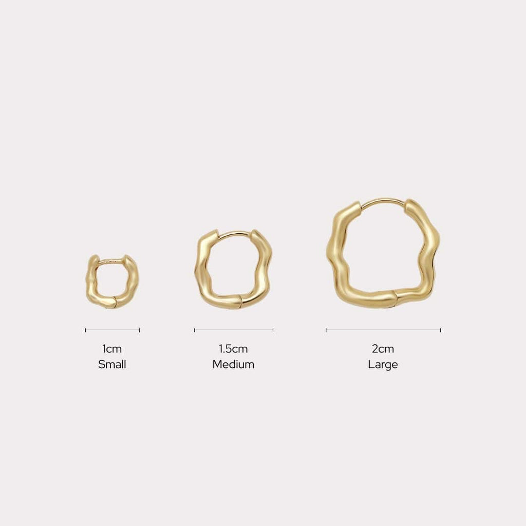 Arus Hoops - Gold